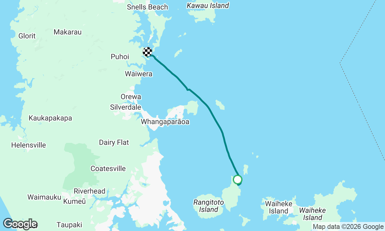 Station Bay to Muhurangi Harbor