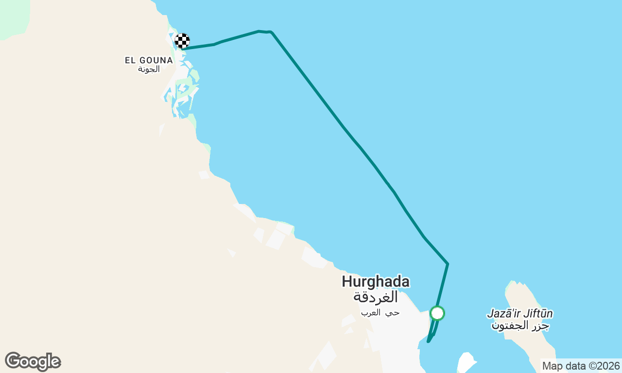 Voyage map