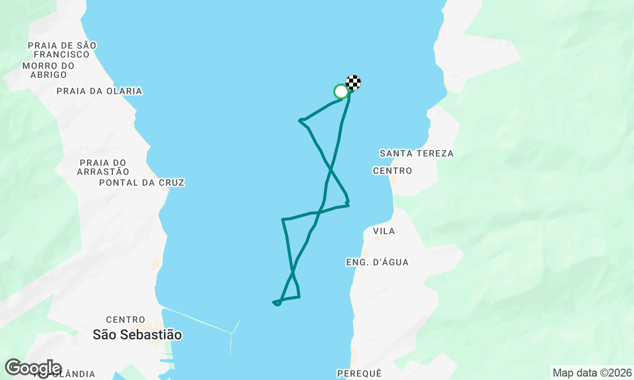Voyage map