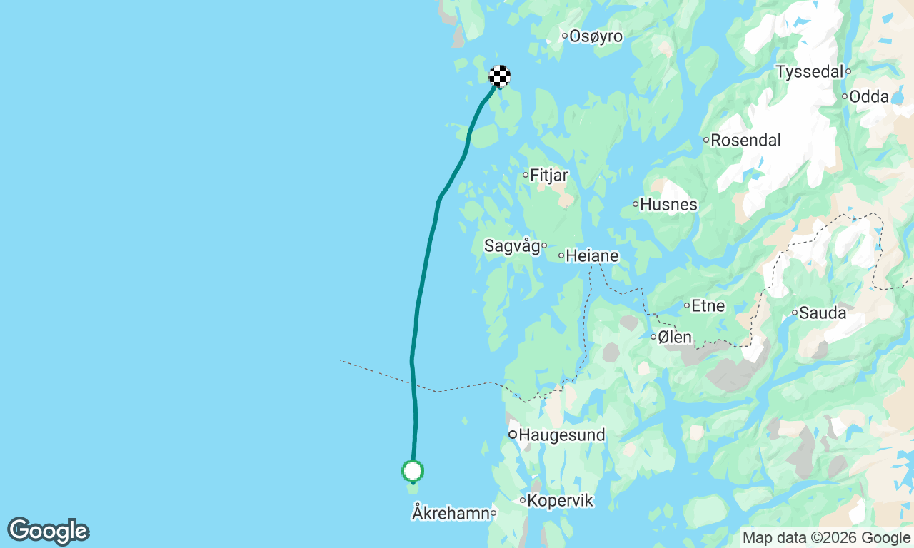Voyage map