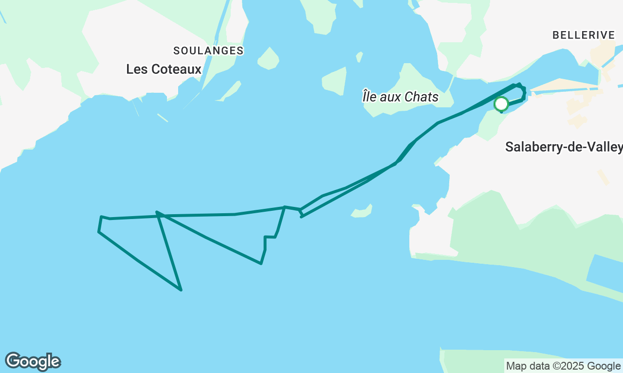 Sortie avec Jade et beaucoup de vent et de vagues