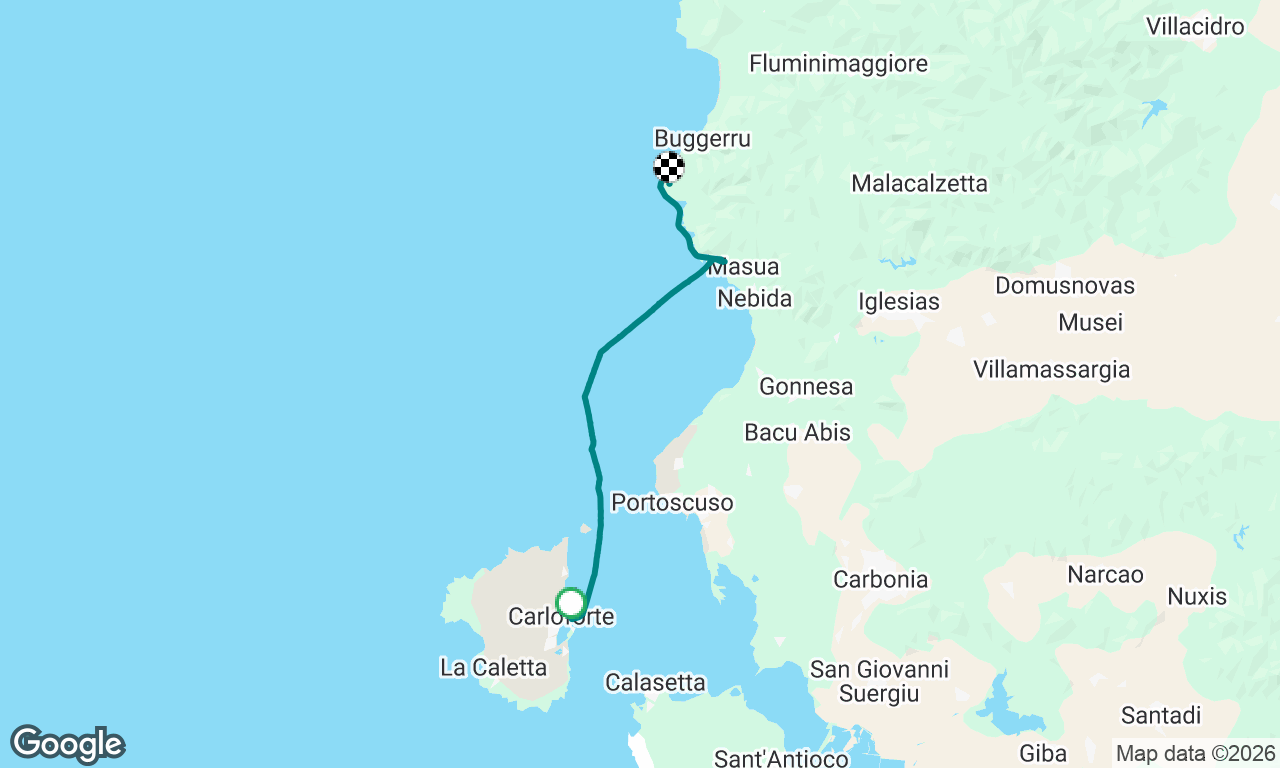 Voyage map