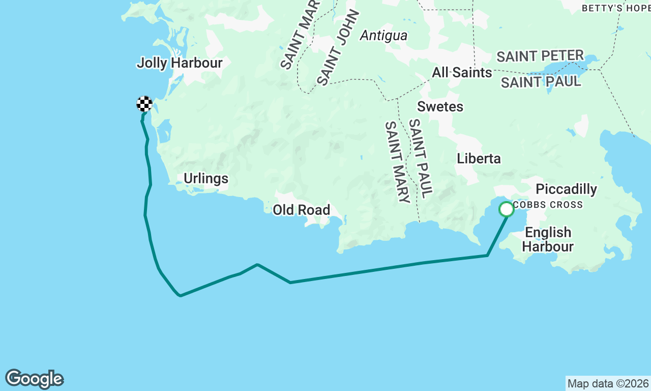 Voyage map