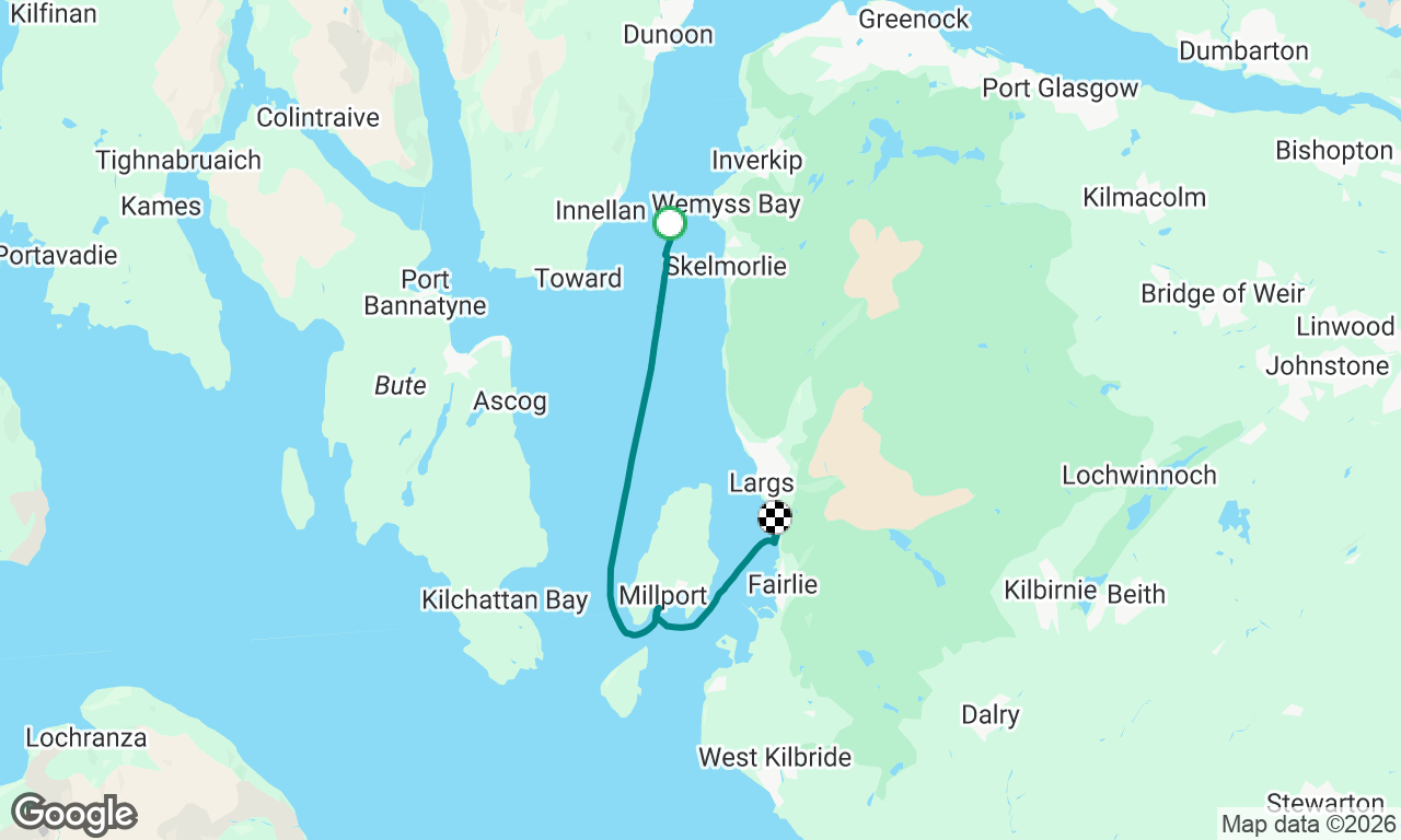 Voyage map