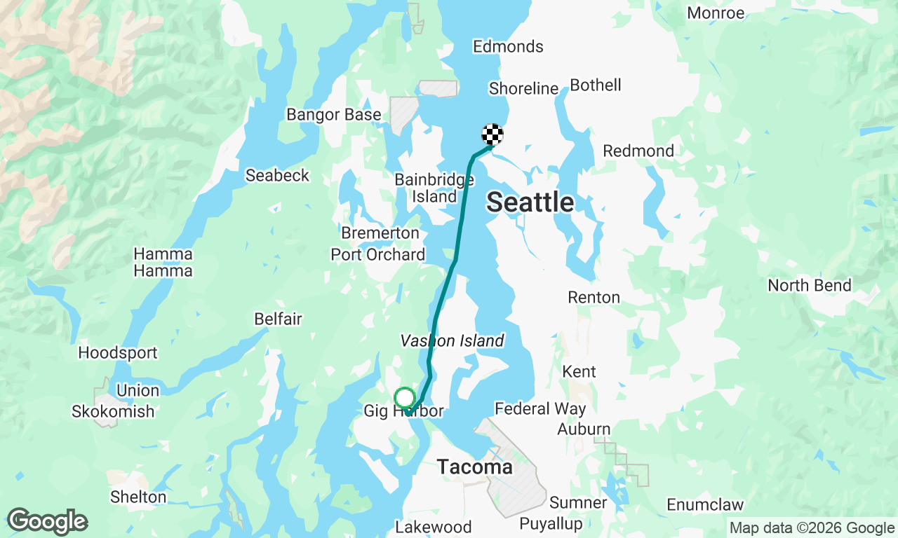 Gig Harbor to Shilshole