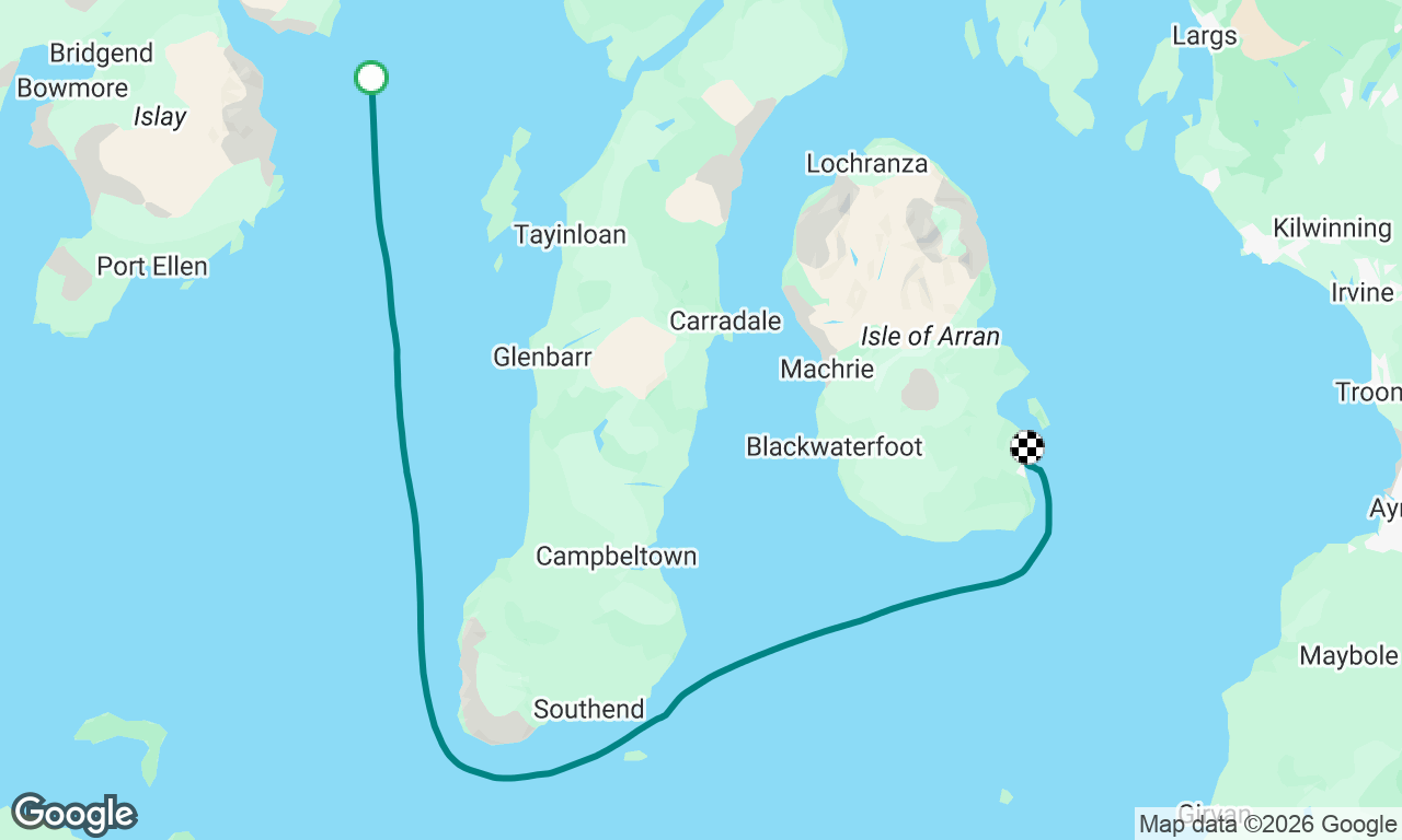 Voyage map