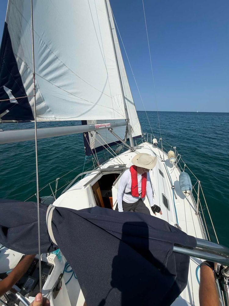 Voyage photo from Sail training session
