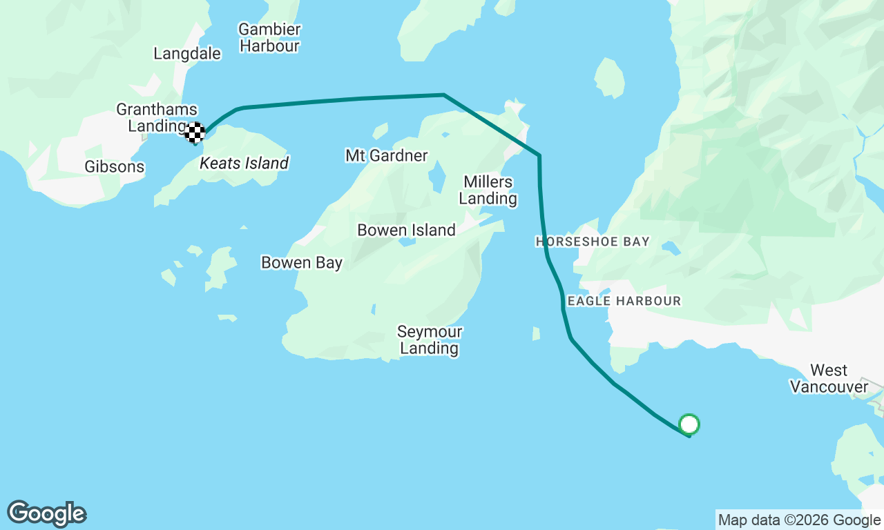 Voyage map