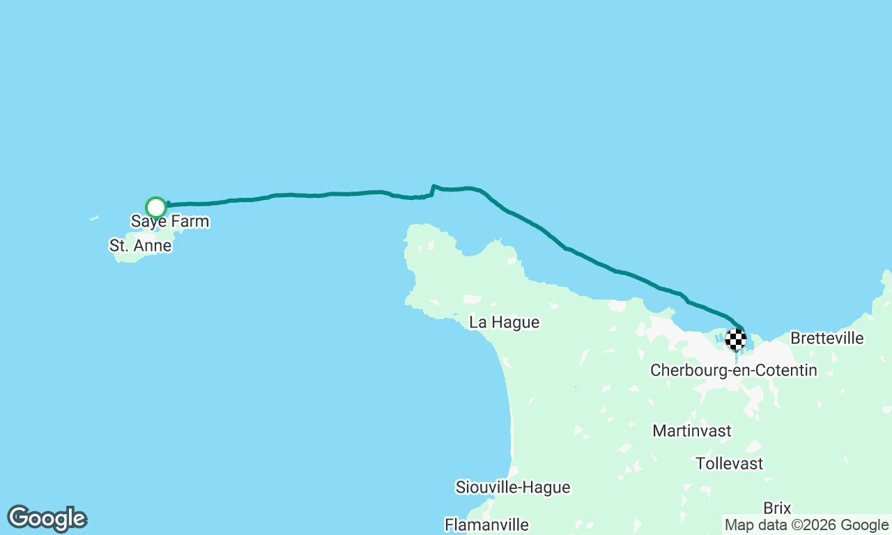 Alderney to Cherbourg LCSC