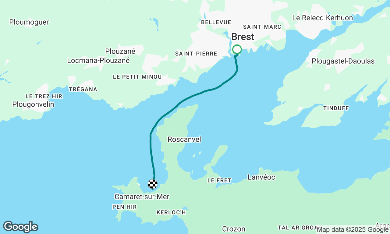 Brest to Camaret sur Mer