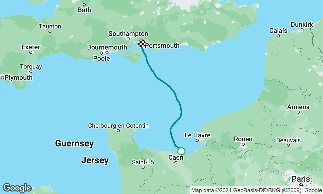 Leg 4 REME DDAY80 Ouistreham to Gosport 