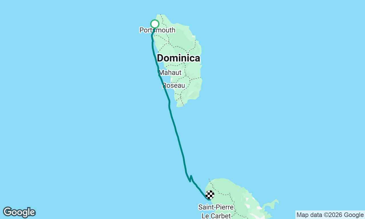 Voyage map