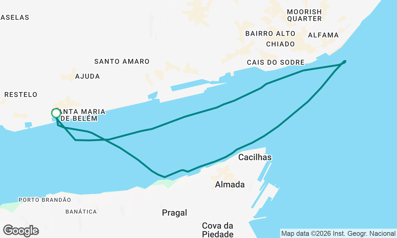 Voyage map