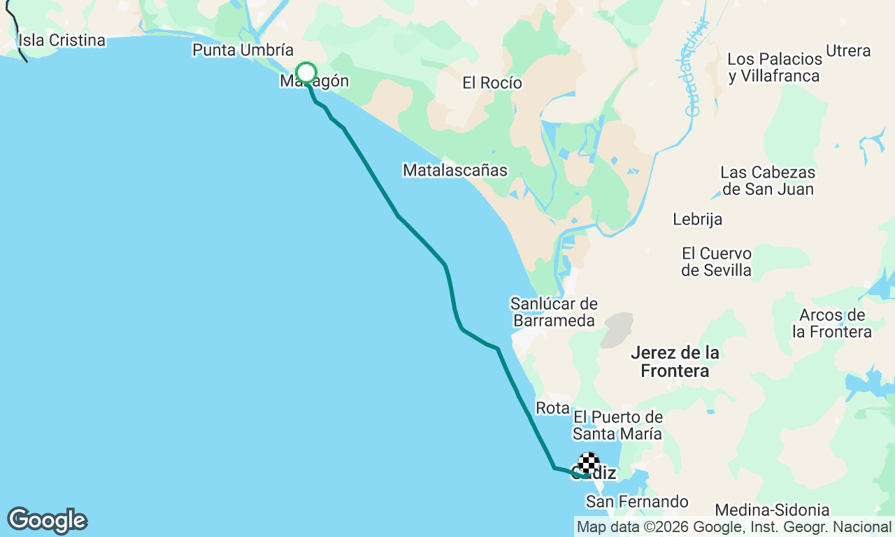 Voyage map
