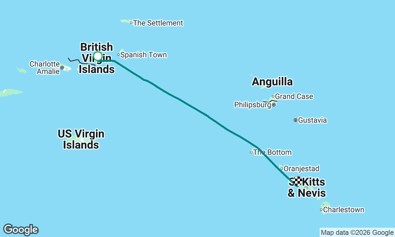 Voyage map