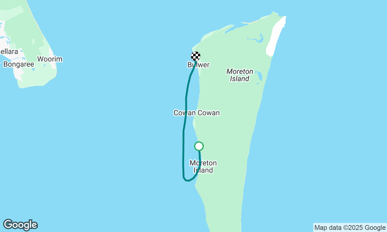 Tangalooma to Buller Moreton Is