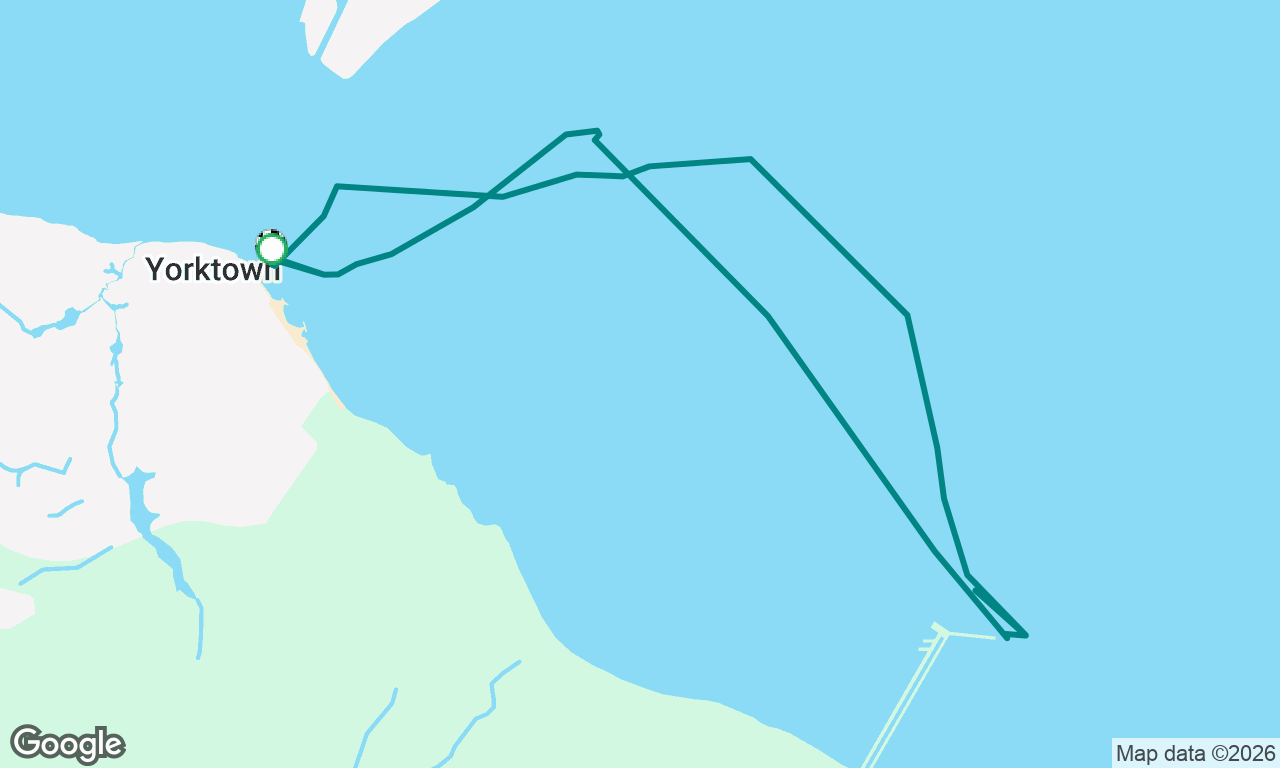 Sunset work sail