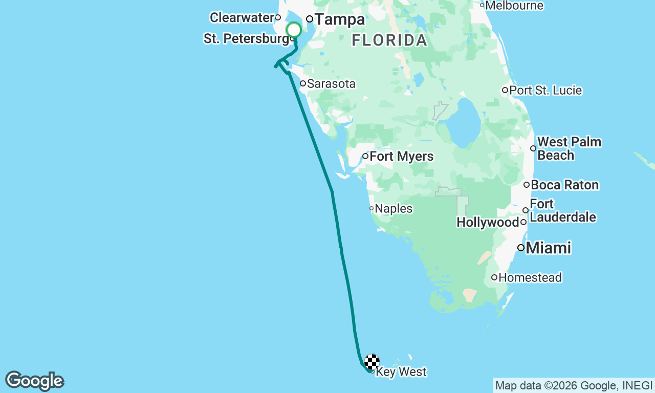 Voyage map