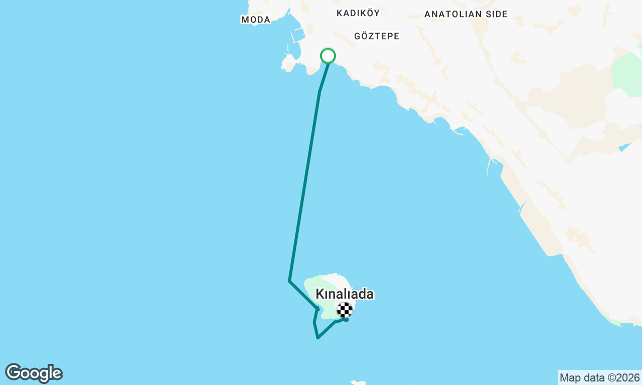 Voyage map