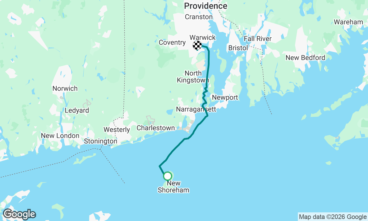 Block Island to EG