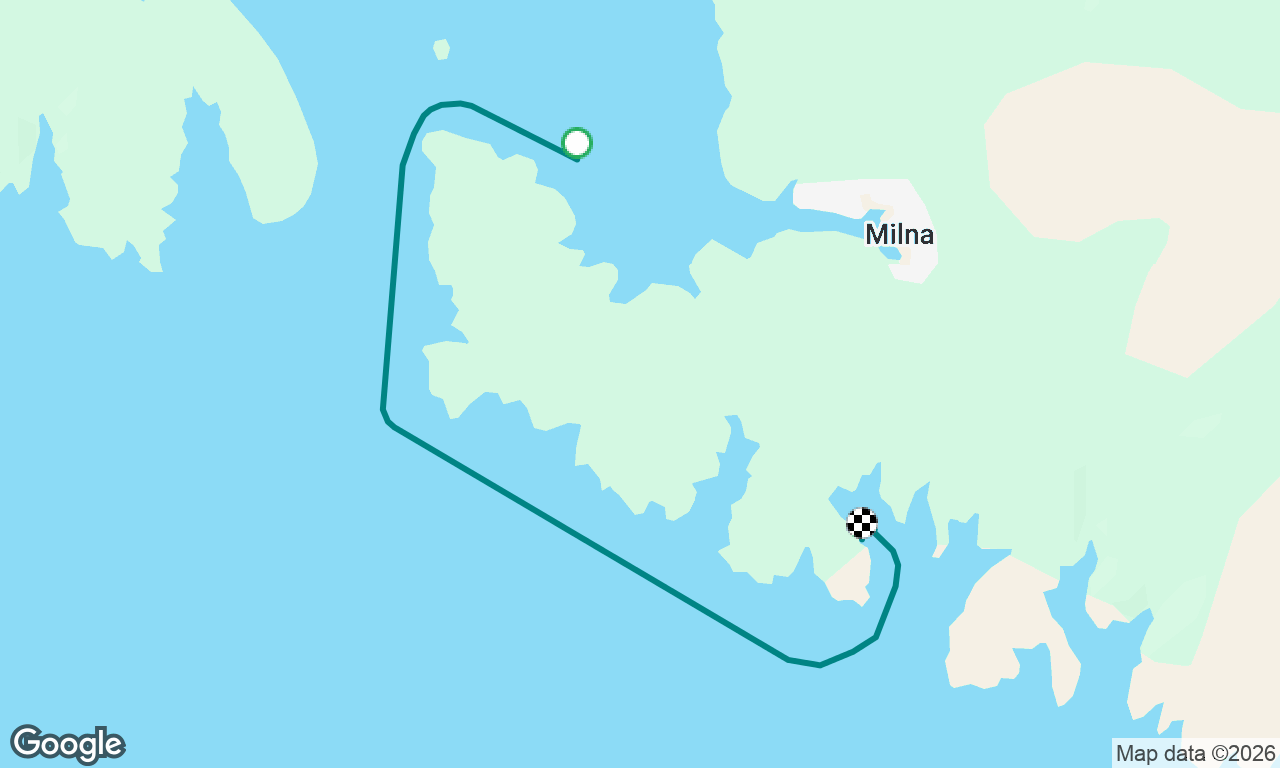 Milna to anchorage on Brac