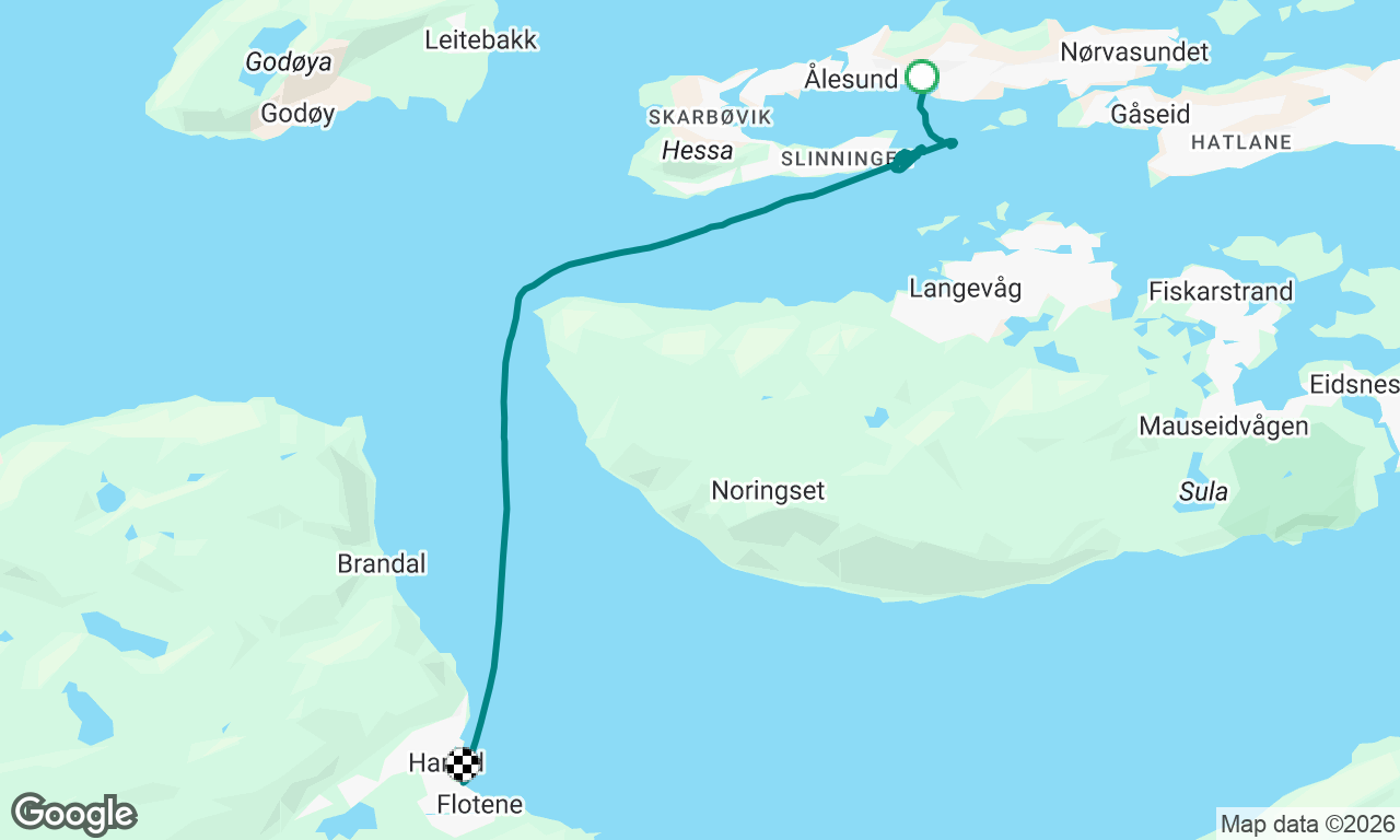 Voyage map
