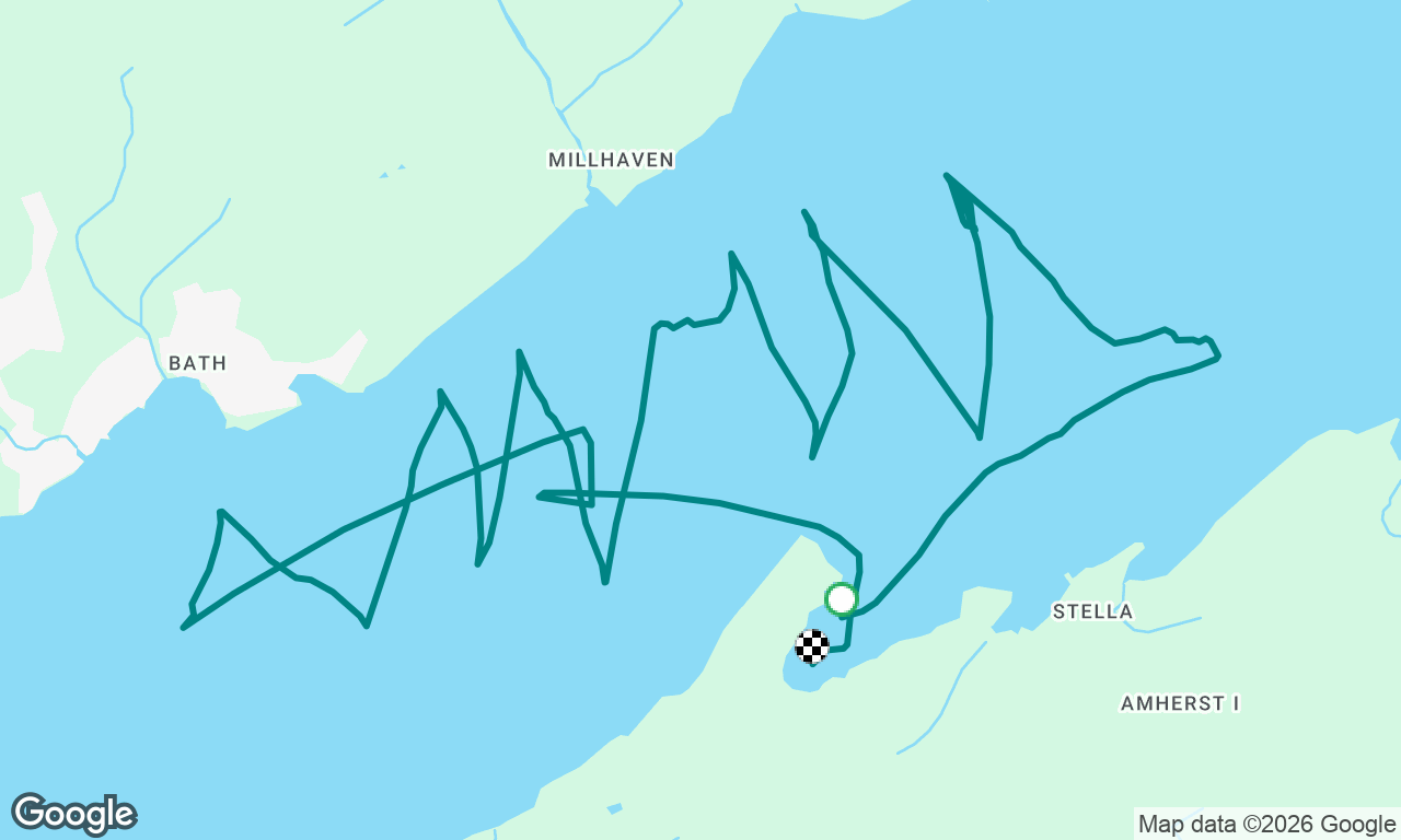 Voyage map