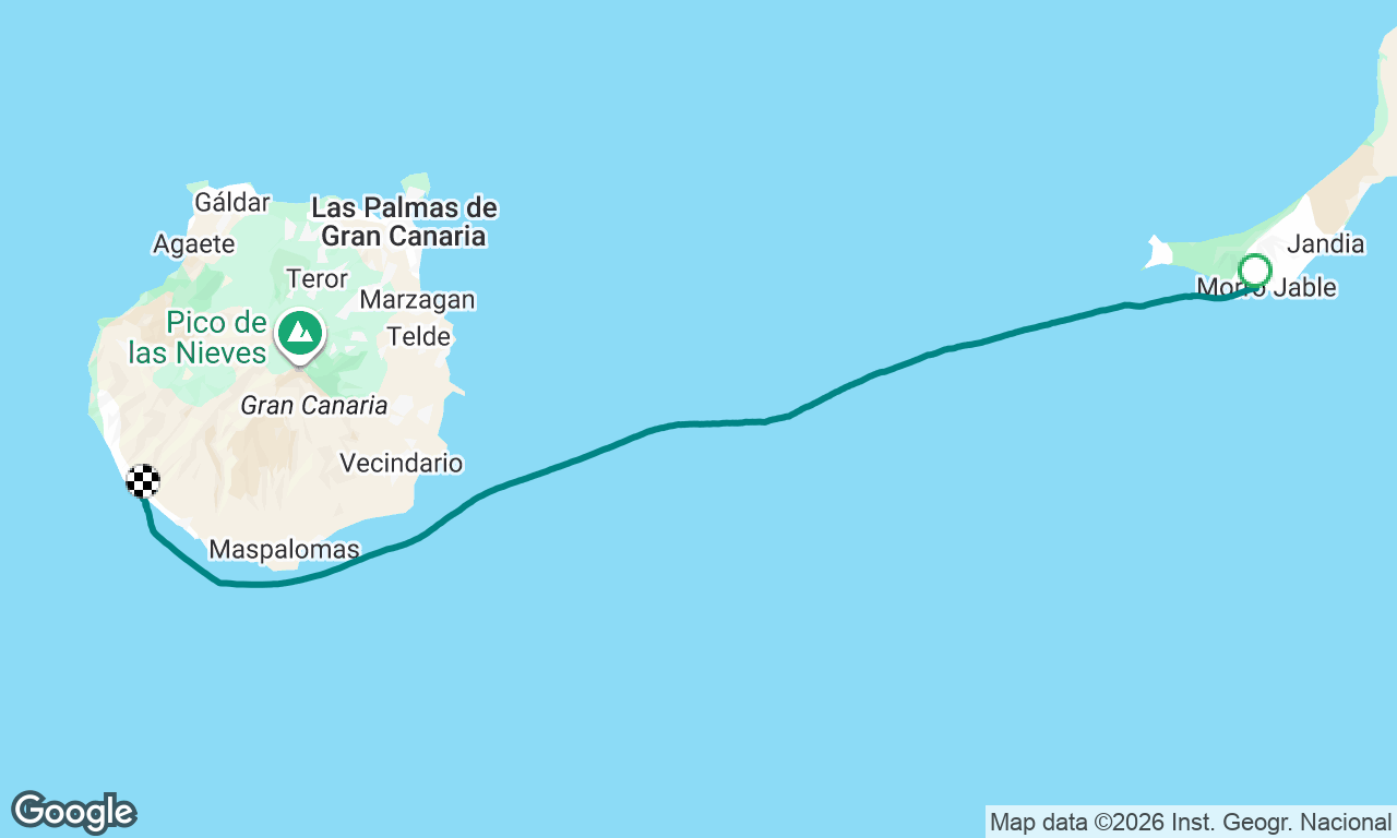 Voyage map