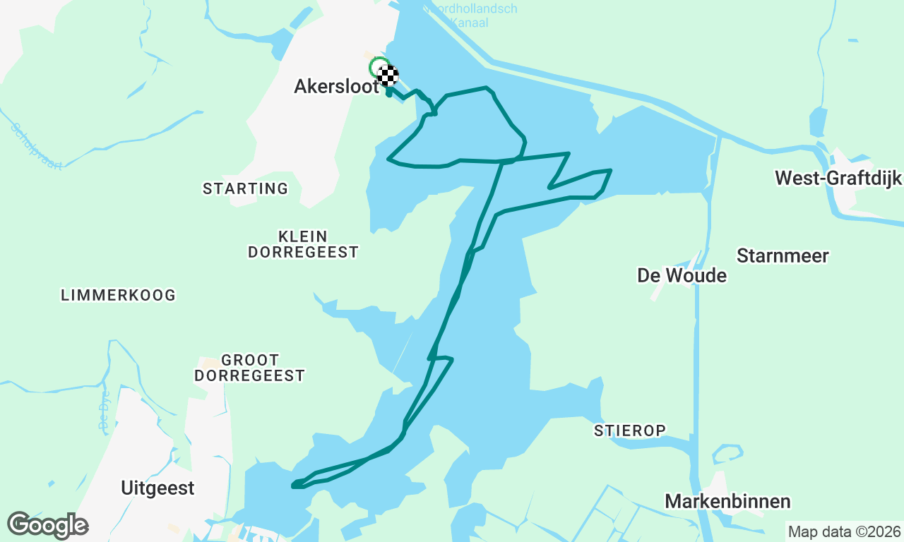Windje 2 werd dikke 4. Genua gewisseld voor een fok en een rifje in het grootzeil. 
