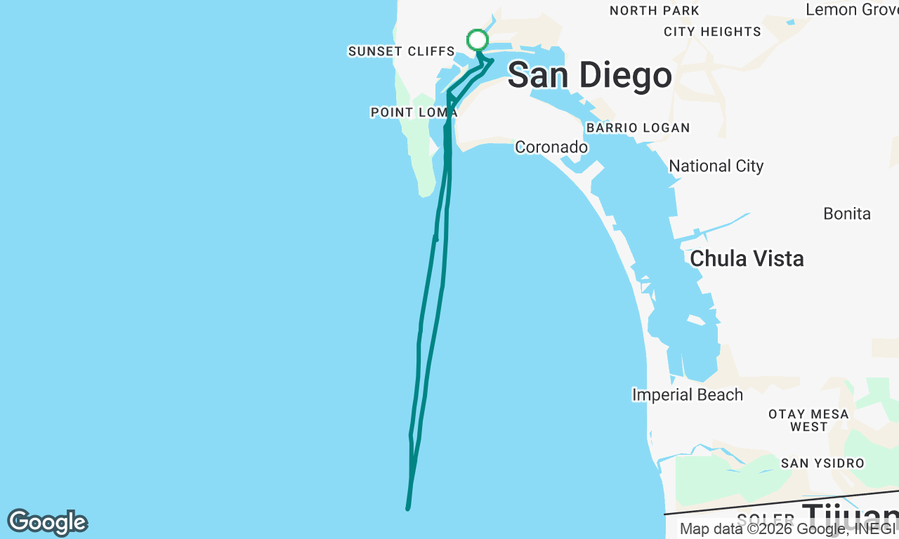 Voyage map