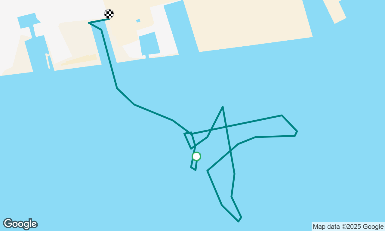 1 knot wind racing with 12 knots wind practicing night 