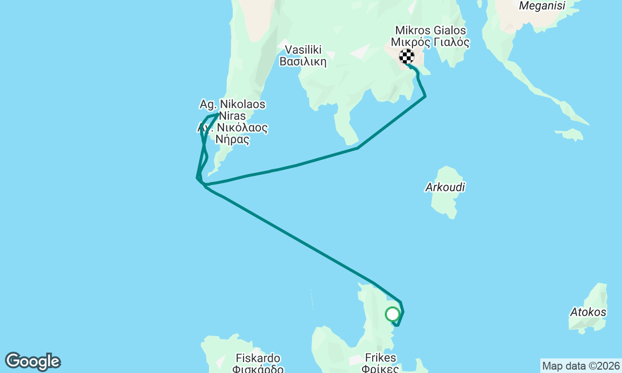 Voyage map