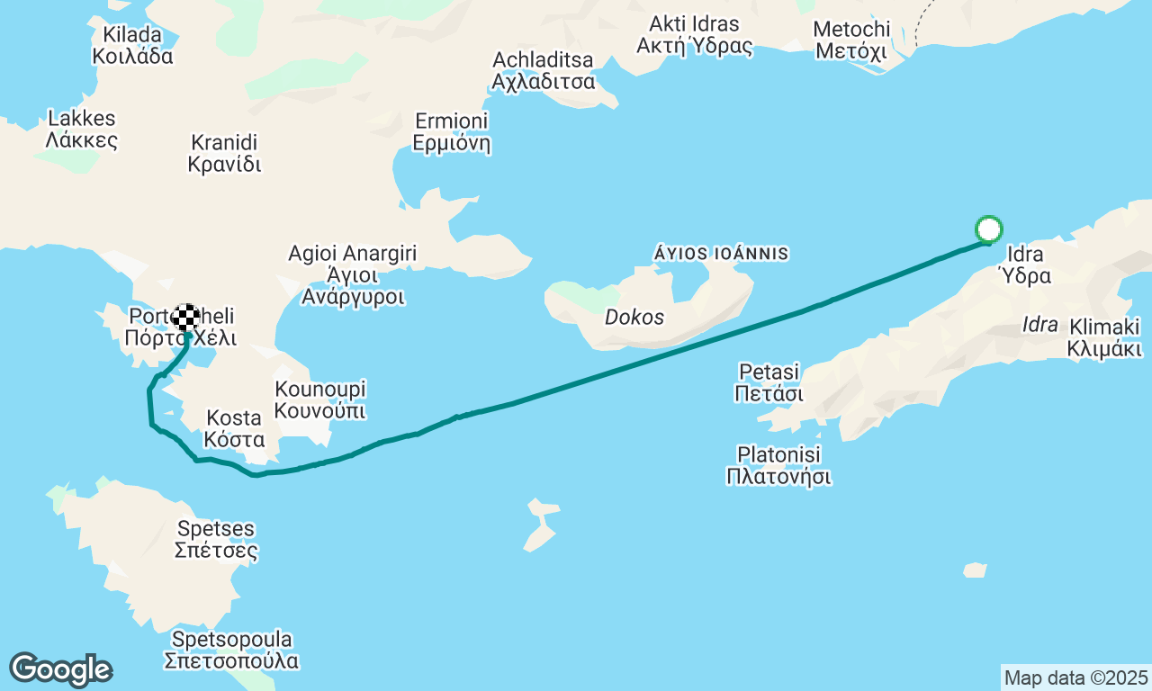 Voyage map