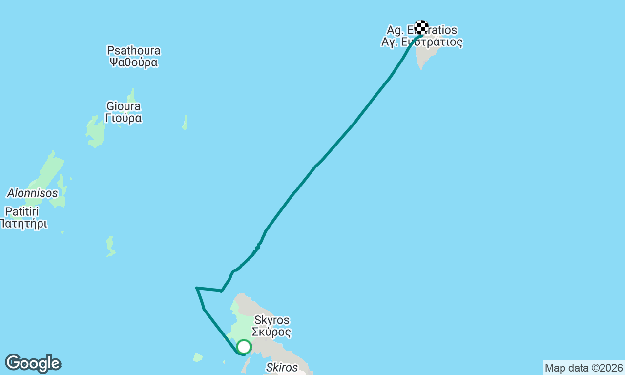 Voyage map
