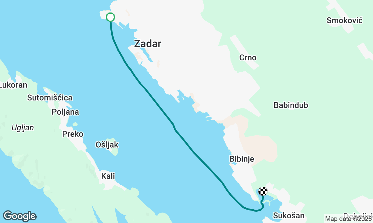 Voyage map