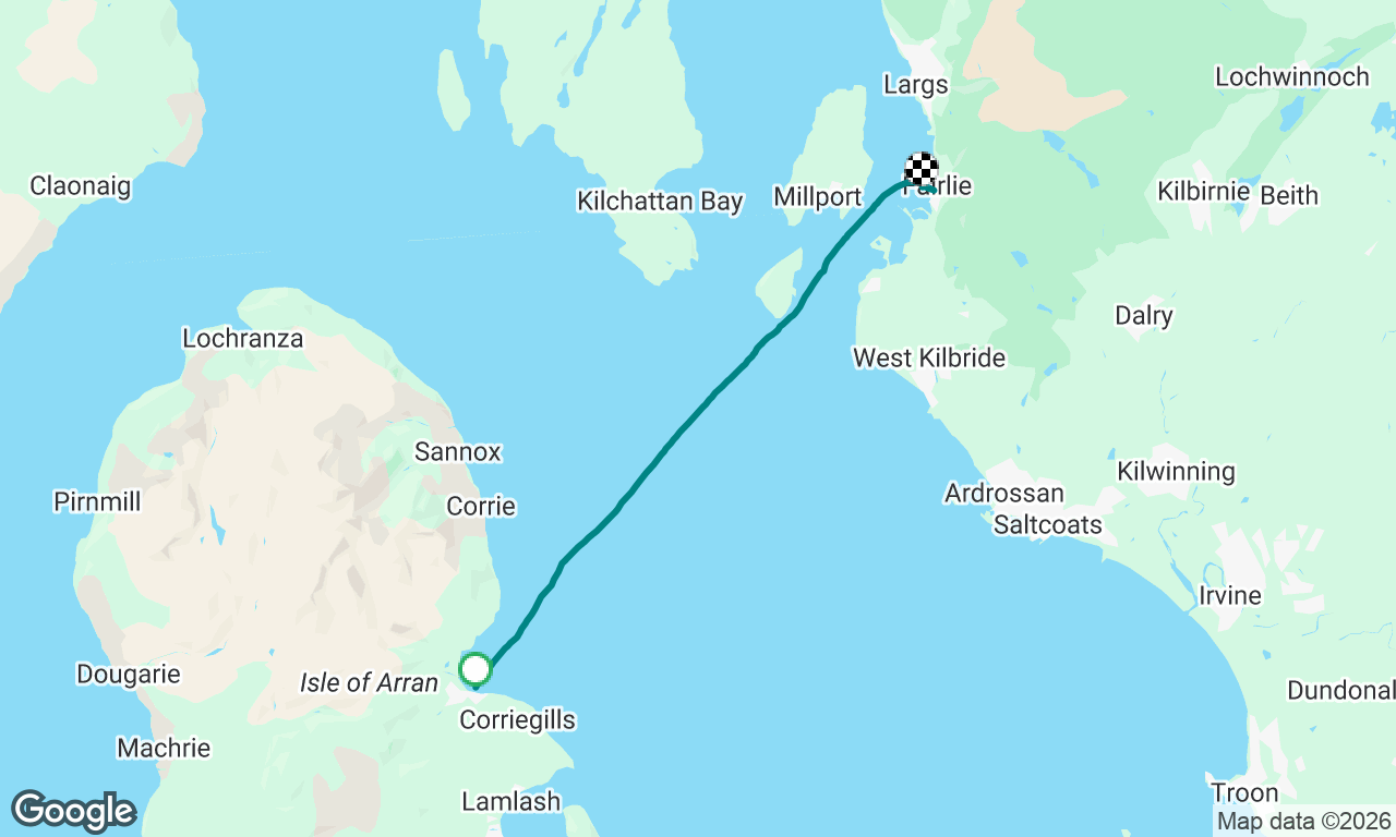 Voyage map