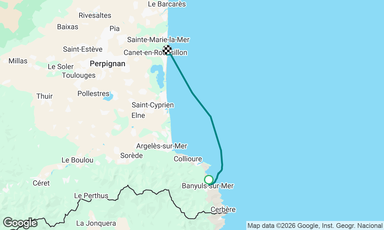 Voyage map