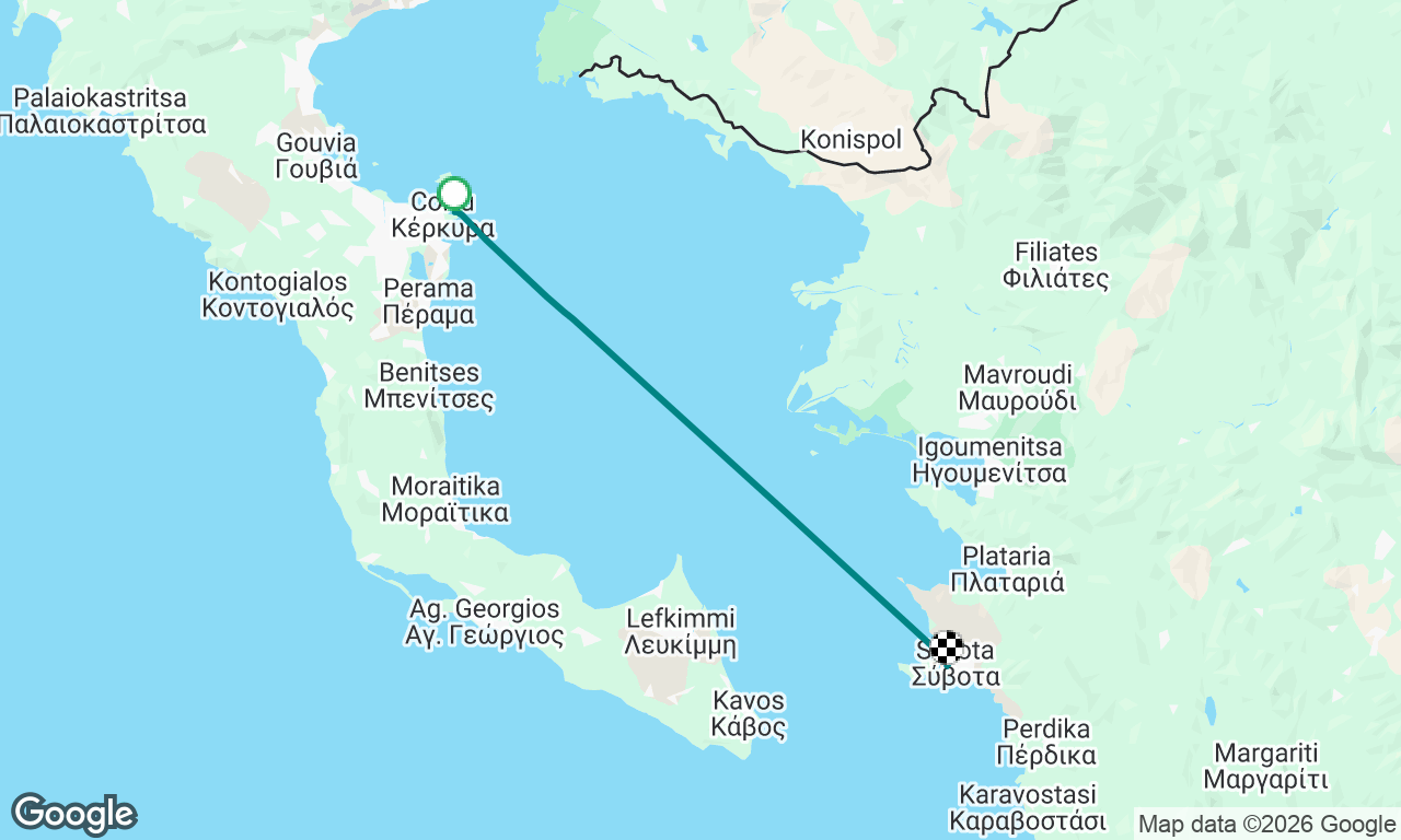 Voyage map