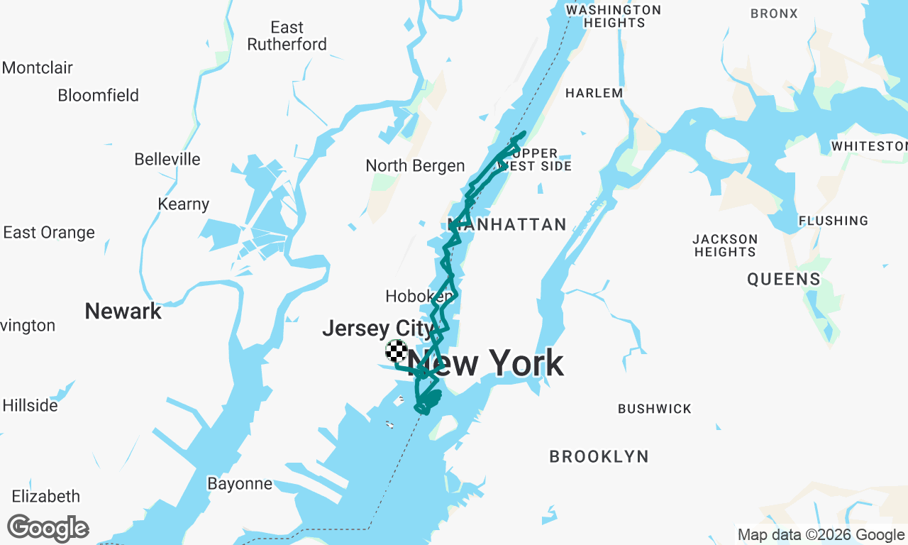 Voyage map
