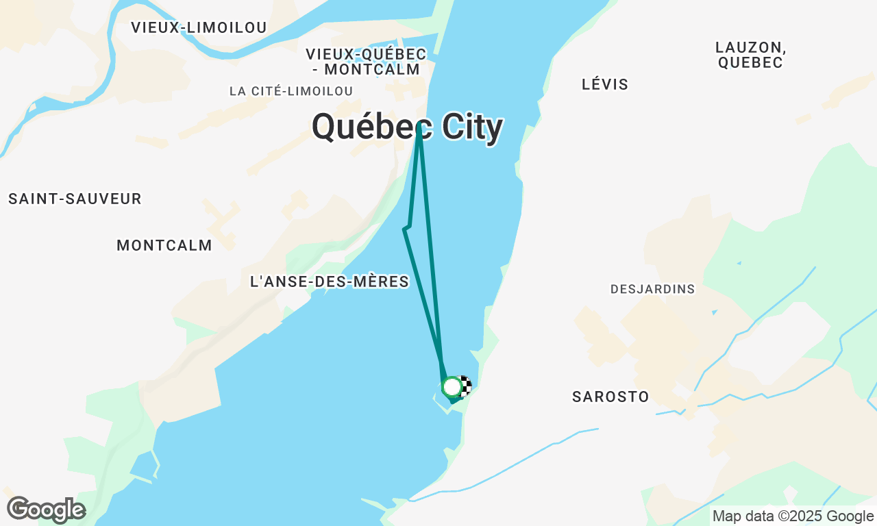 Voyage map