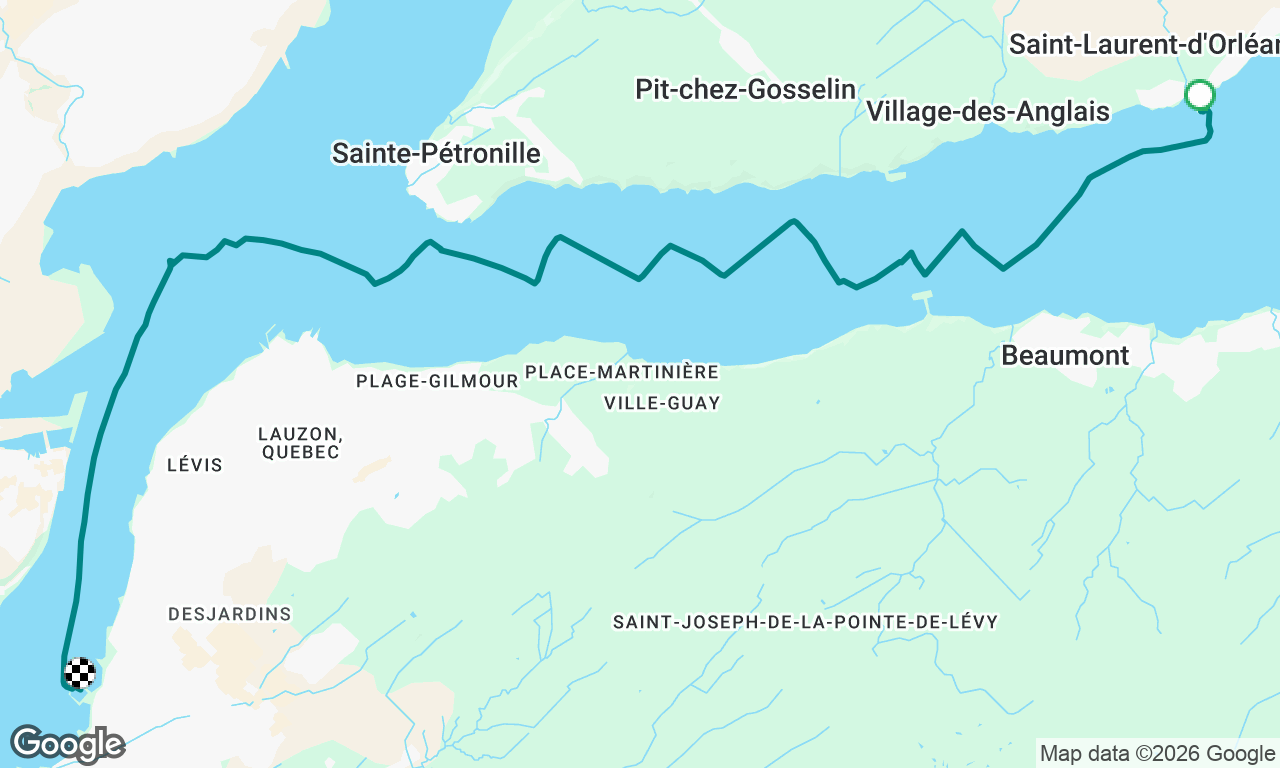 Voyage map