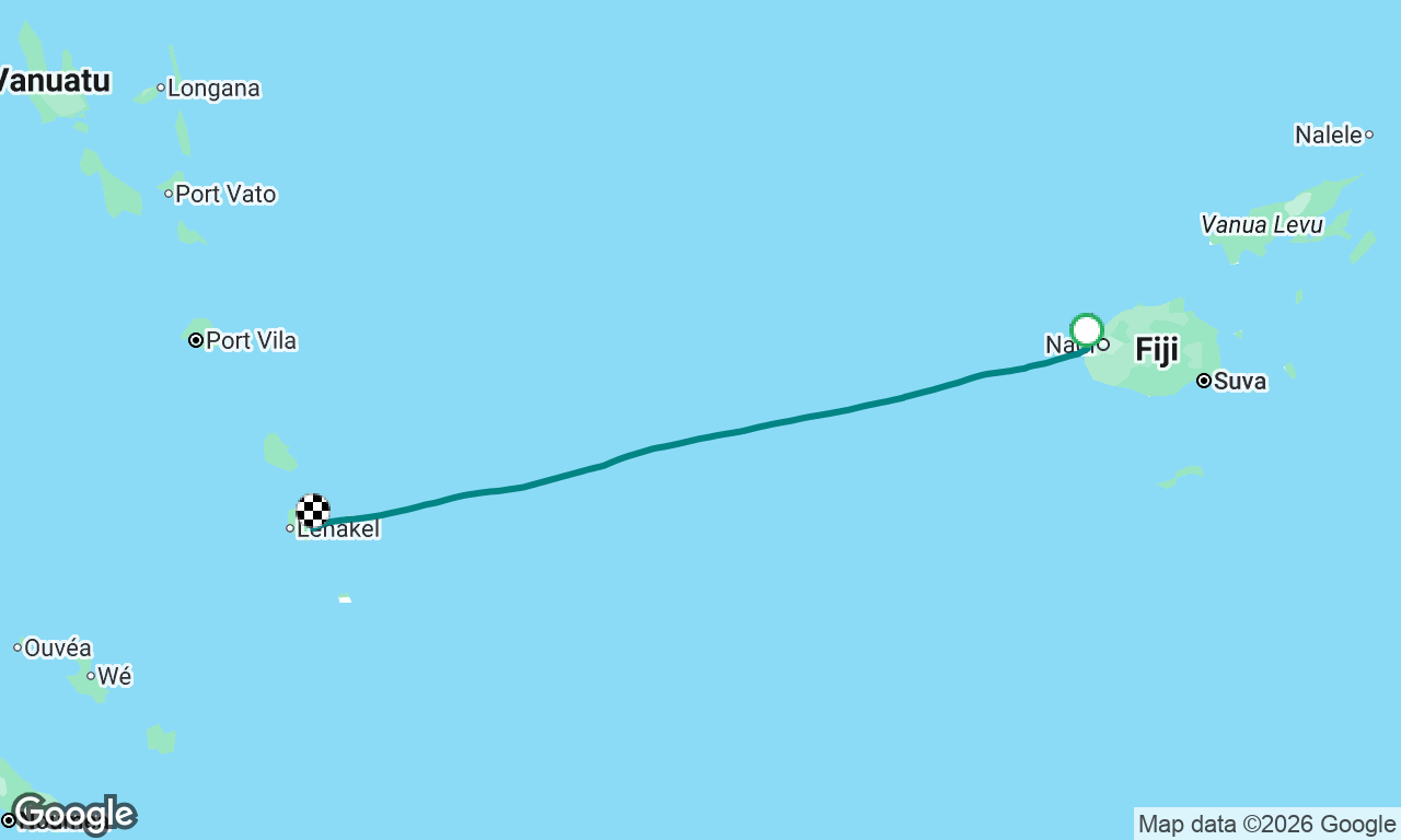 Voyage map