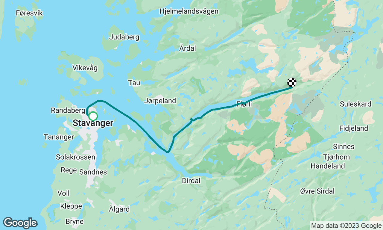 Exploring Lysefjord