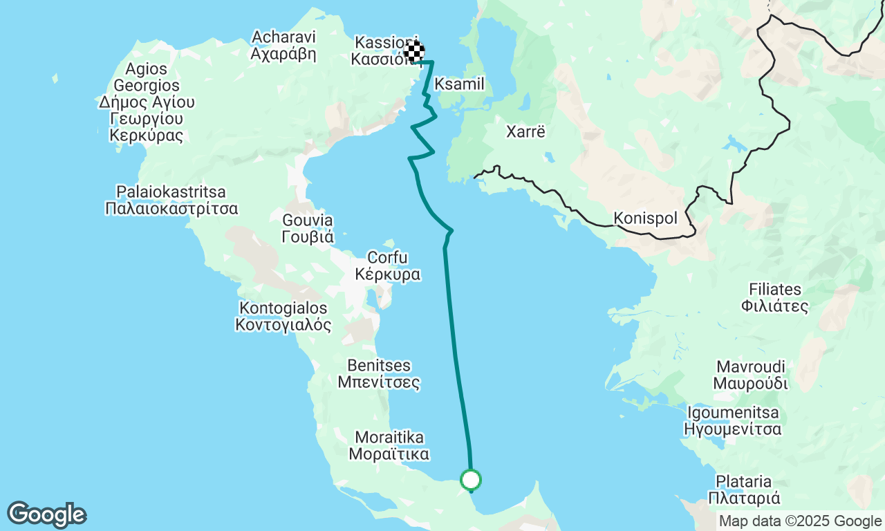Petriti to Arias Bay