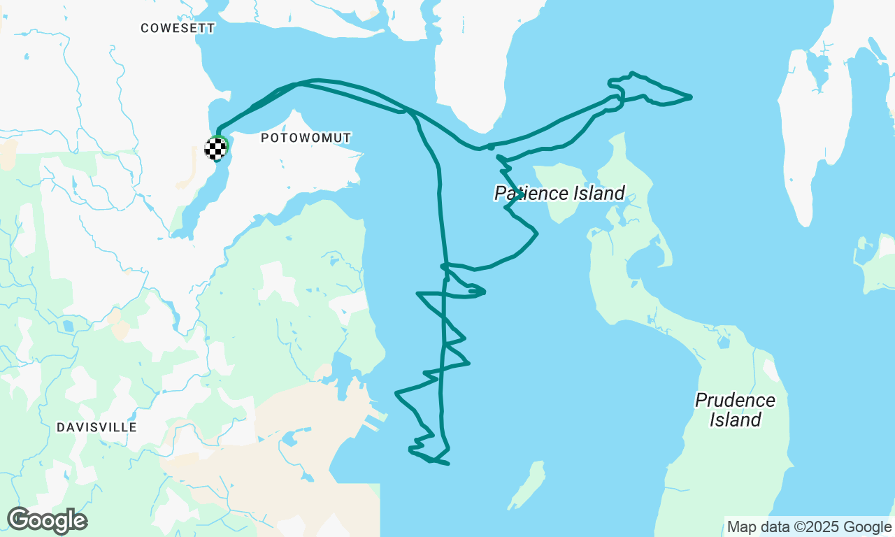 20 Hundred Club race around Prudence 