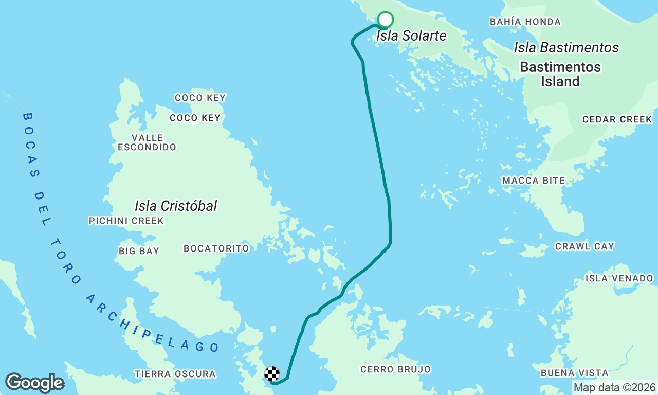Voyage map