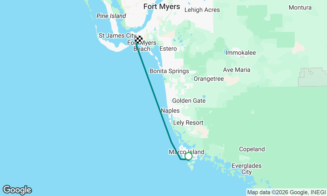 Marco to Fort Myers Beach