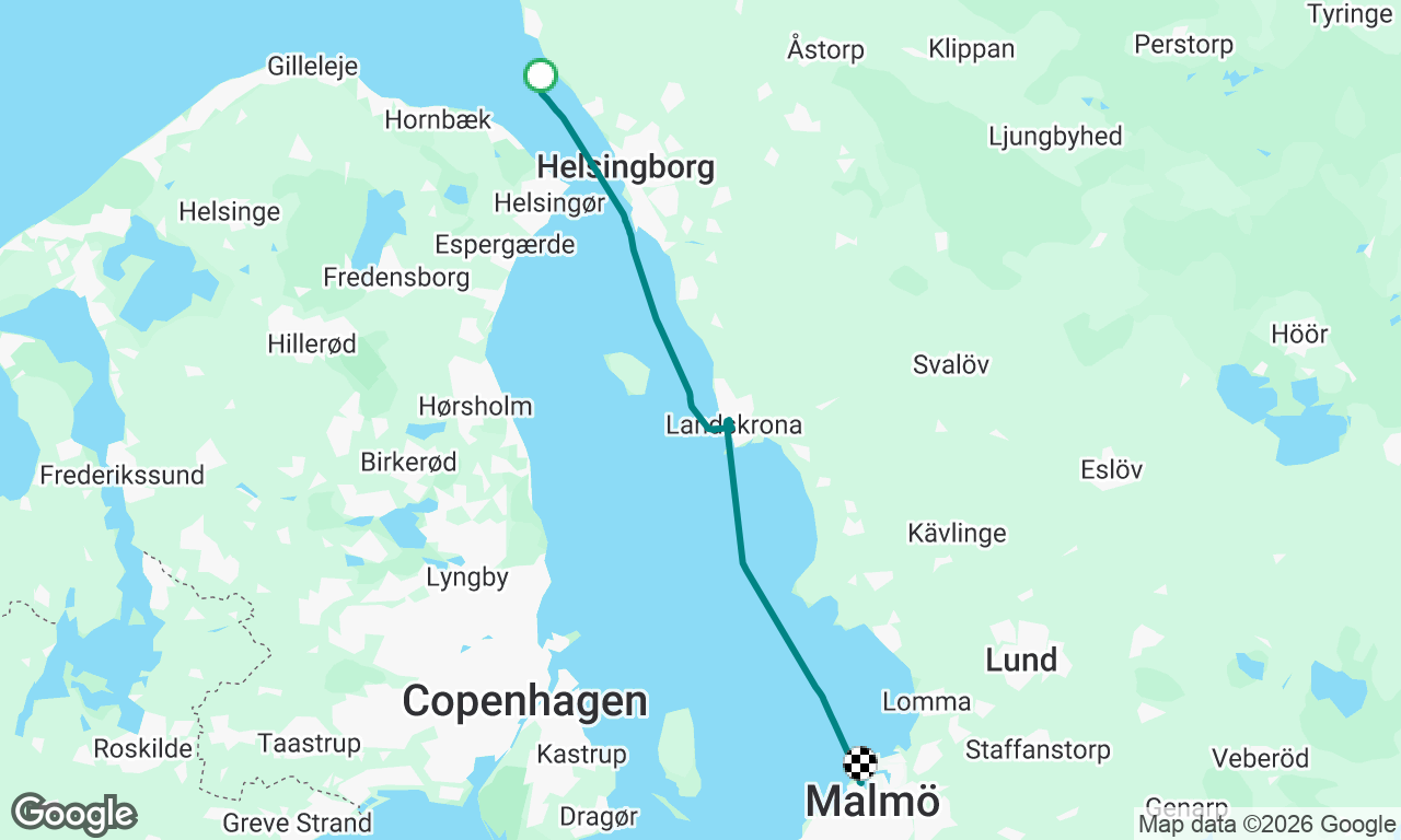 Voyage map