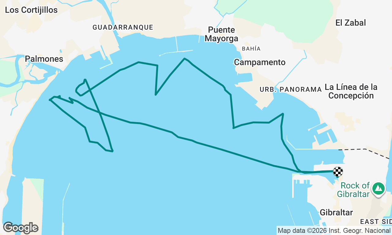 Voyage map