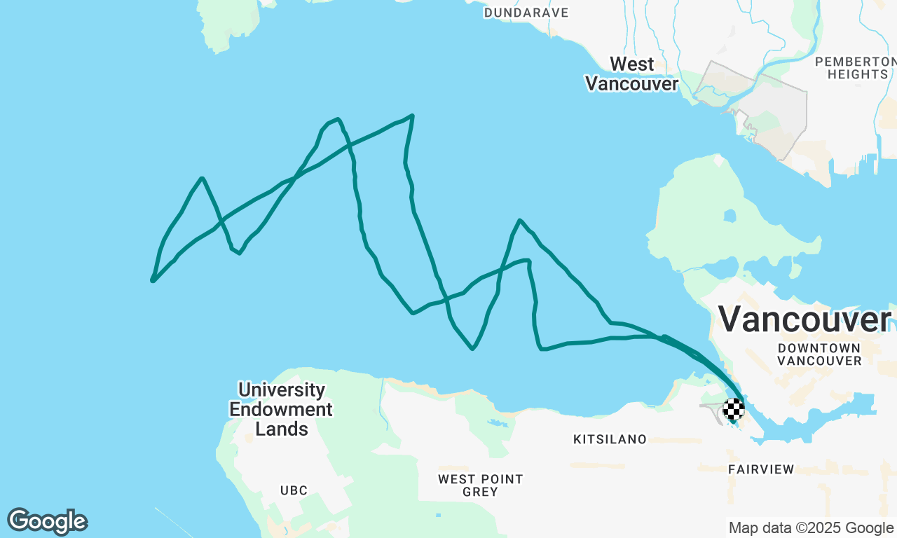 English bay day sail